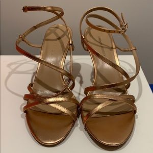 Banana Republic Crossover Heels Rosegold